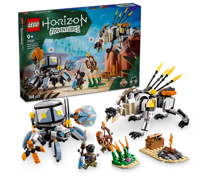 LEGO Horizon - Aloy en Varl vs. Shell-Walker en Sawtooth - 77037