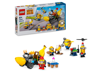 LEGO Despicable Me - Minions en bananenauto - 75580