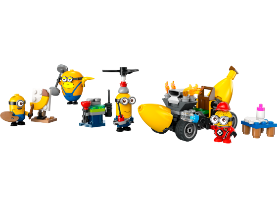 LEGO Despicable Me - Minions en bananenauto - 75580