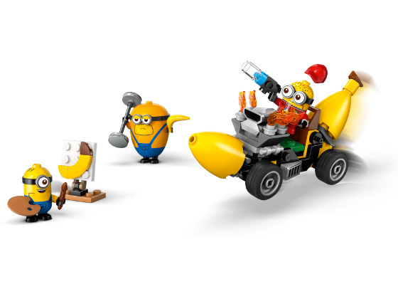 LEGO Despicable Me - Minions en bananenauto - 75580