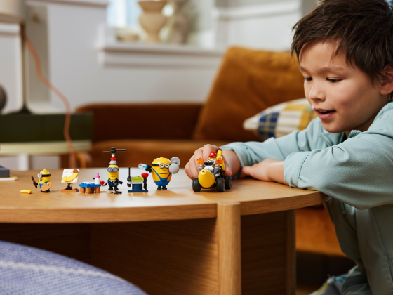 LEGO Despicable Me - Minions en bananenauto - 75580