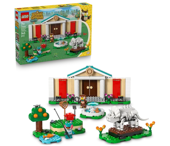 LEGO Animal Crossing - Blathers' museumcollectie - 77056