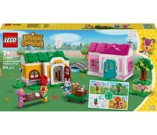 LEGO Animal Crossing – Kreative Häuser: Jahreszeiten voller Spaß – 77057