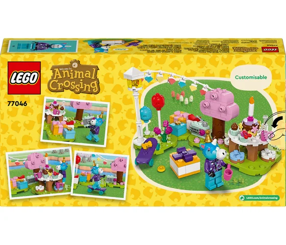 LEGO Animal Crossing - Julians verjaardagsfeestje - 77046