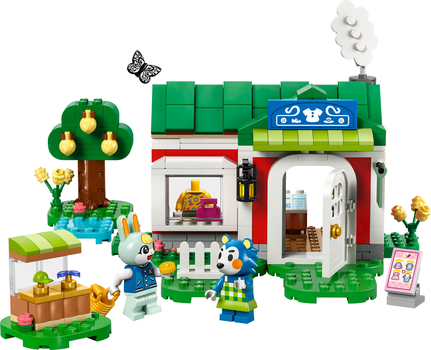 LEGO Animal Crossing - Kleermakerij van de zusjes Able - 77055
