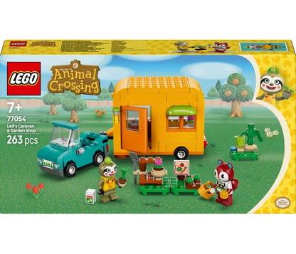 LEGO Animal Crossing - Leifs caravan en tuinwinkel - 77054
