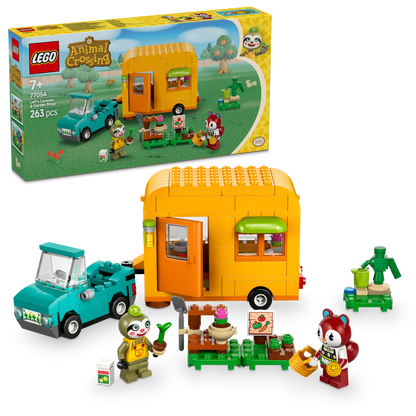 LEGO Animal Crossing - Leifs caravan en tuinwinkel - 77054