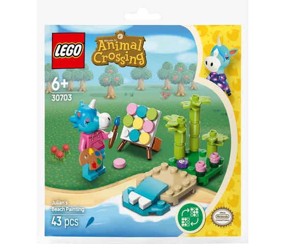 LEGO Animal Crossing - Strandschilderen met Julian - 30703