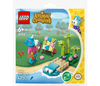 LEGO Animal Crossing - Strandschilderen met Julian - 30703