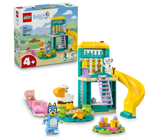LEGO Bluey - Bluey en Chloé in de speeltuin - 11201