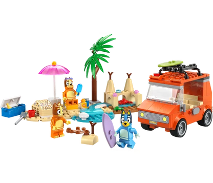 LEGO Bluey - Bluey's autorit naar het strand - 11202