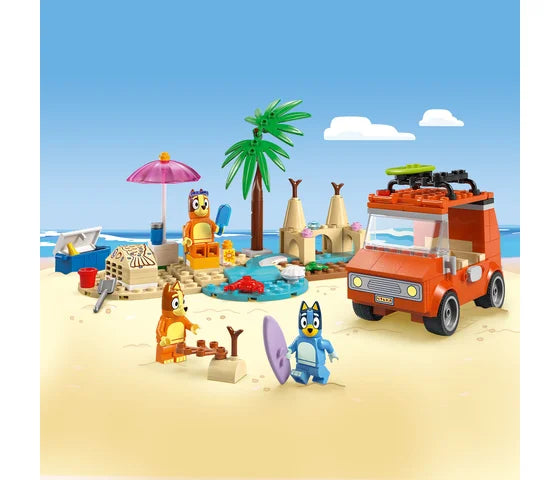 LEGO Bluey - Bluey's autorit naar het strand - 11202