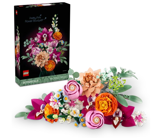 LEGO Botanische collectie - Roze boeket - 10342