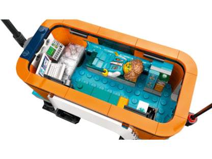 LEGO City - Truck en mobiel laboratorium voor poolonderzoek - 60378