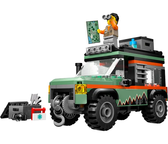 LEGO City - 4x4 terreinwagen voor in de bergen - 60447