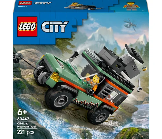 LEGO City - 4x4 terreinwagen voor in de bergen - 60447