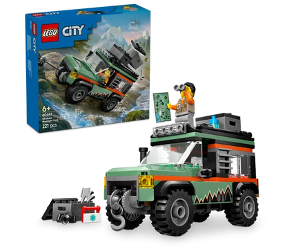 LEGO City - 4x4 terreinwagen voor in de bergen - 60447