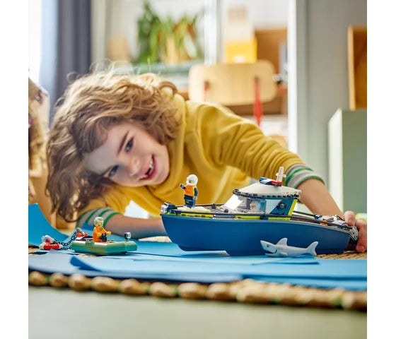 LEGO City - Achtervolging met politieboot - 60456