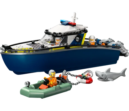 LEGO City - Achtervolging met politieboot - 60456
