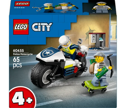 LEGO City - Achtervolging op politiemotor - 60455