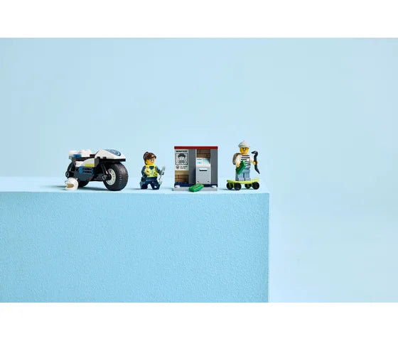 LEGO City - Achtervolging op politiemotor - 60455