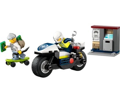 LEGO City - Achtervolging op politiemotor - 60455
