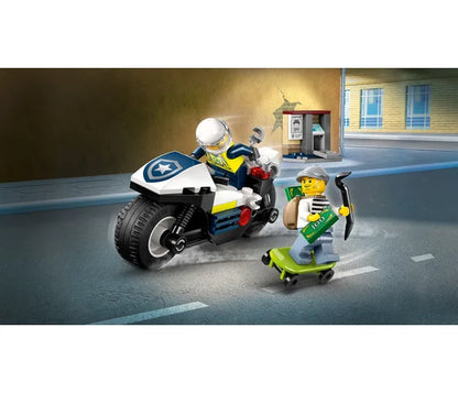 LEGO City - Achtervolging op politiemotor - 60455