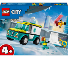 LEGO City - Ambulance en snowboarder - 60403