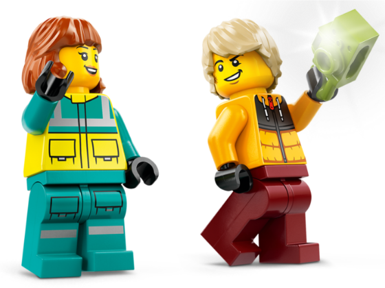 LEGO City - Ambulance en snowboarder - 60403