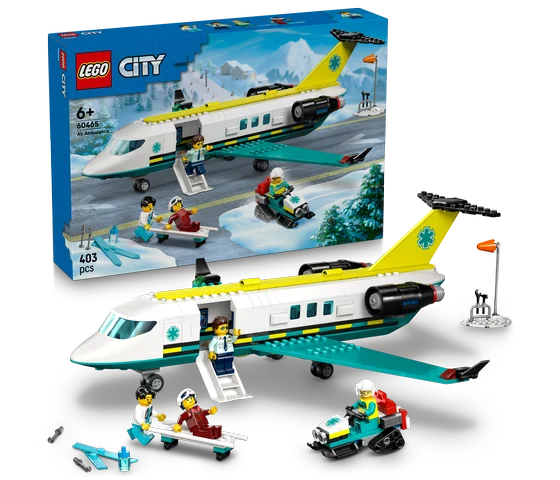 LEGO City - Ambulancevliegtuig - 60465