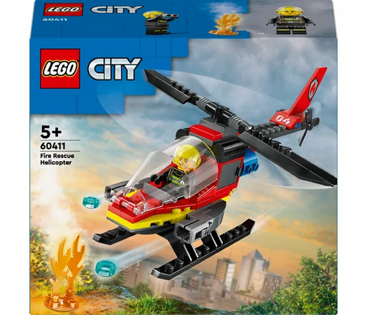 LEGO City - Feuerwehrhubschrauber - 60411