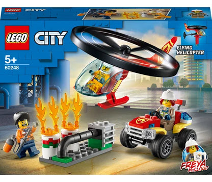 LEGO City - Brandweerhelikopter reddingsoperatie - 60248