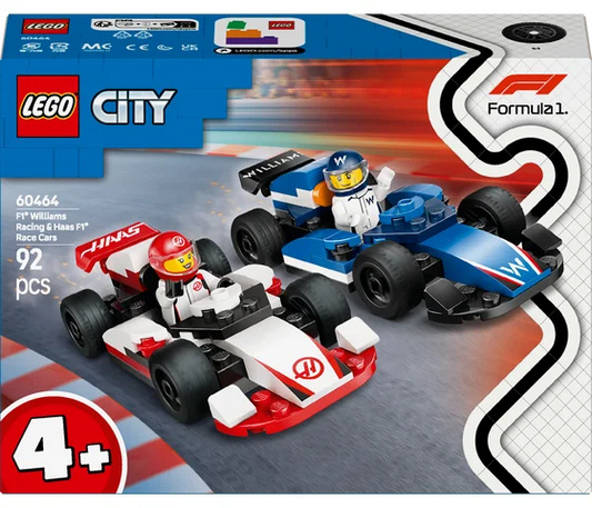 LEGO City - F1® garage met Mercedes-AMG en Alpine auto's - 60444