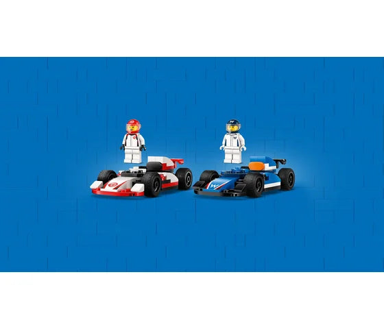 LEGO City - F1® garage met Mercedes-AMG en Alpine auto's - 60444
