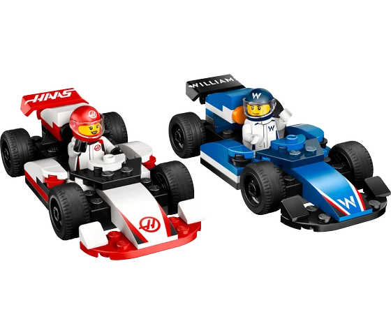 LEGO City - F1® garage met Mercedes-AMG en Alpine auto's - 60444