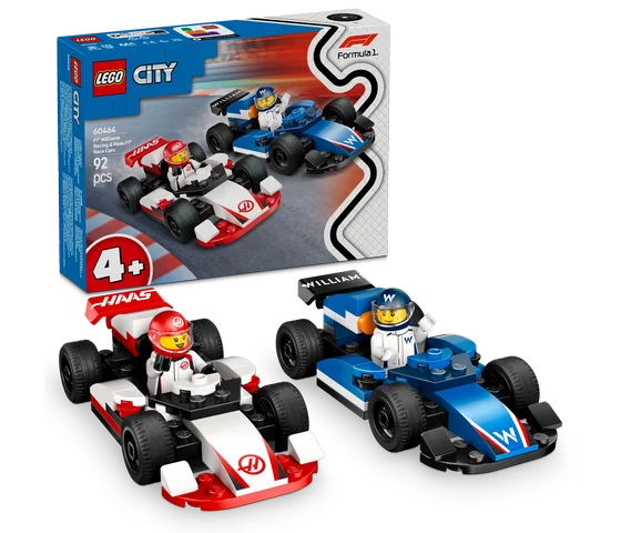 LEGO City - F1® garage met Mercedes-AMG en Alpine auto's - 60444