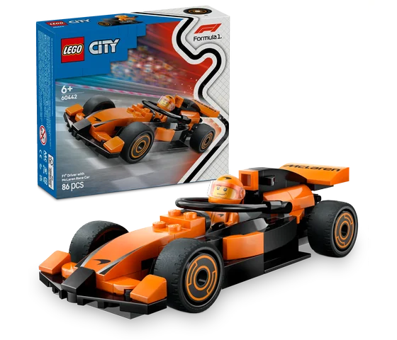 LEGO City - F1® pitstop en pitcrew met Ferrari auto - 60443