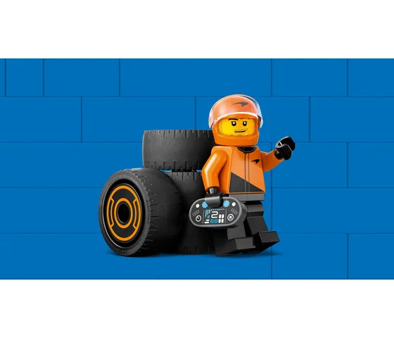 LEGO City - F1® pitstop en pitcrew met Ferrari auto - 60443