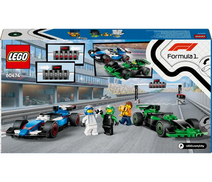 LEGO City - F1® grid met VCARB en Sauber racewagens - 60474