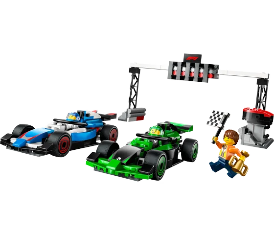 LEGO City - F1® grid met VCARB en Sauber racewagens - 60474
