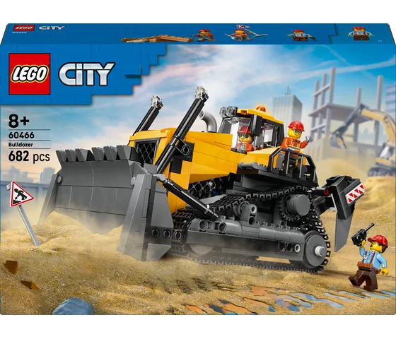 LEGO City - Gele bulldozer - 60466