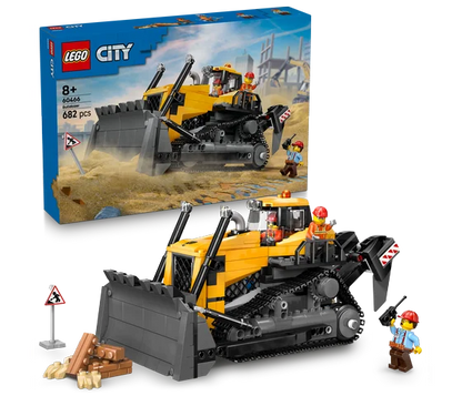 LEGO City - Gele bulldozer - 60466