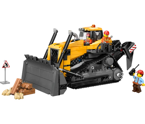 LEGO City - Gele bulldozer - 60466