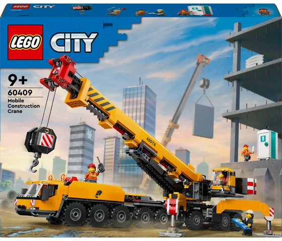 LEGO City - Gele mobiele bouwkraan - 60409