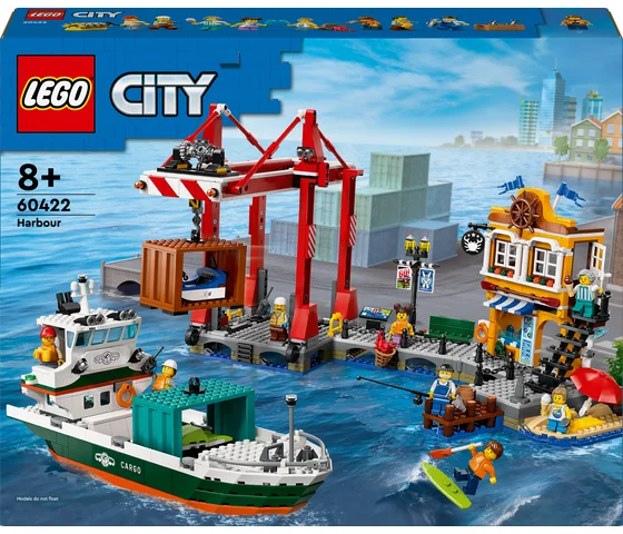 LEGO City - Haven met vrachtschip - 60422