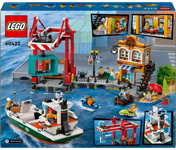 LEGO City - Haven met vrachtschip - 60422