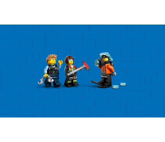 LEGO City - Helikopter, brandweerauto en onderzeeër remix - 60462