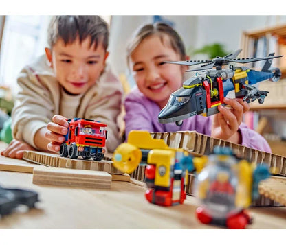 LEGO City - Helikopter, brandweerauto en onderzeeër remix - 60462