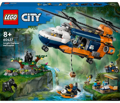 LEGO City - Jungleonderzoekers: helikopter bij de basis - 60437