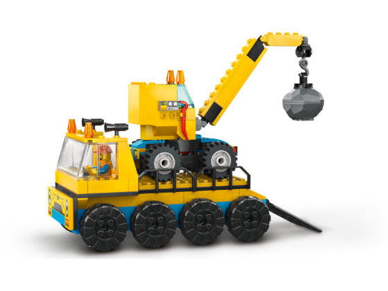 LEGO City - Kiepwagen, bouwtruck en sloopkraan - 60391